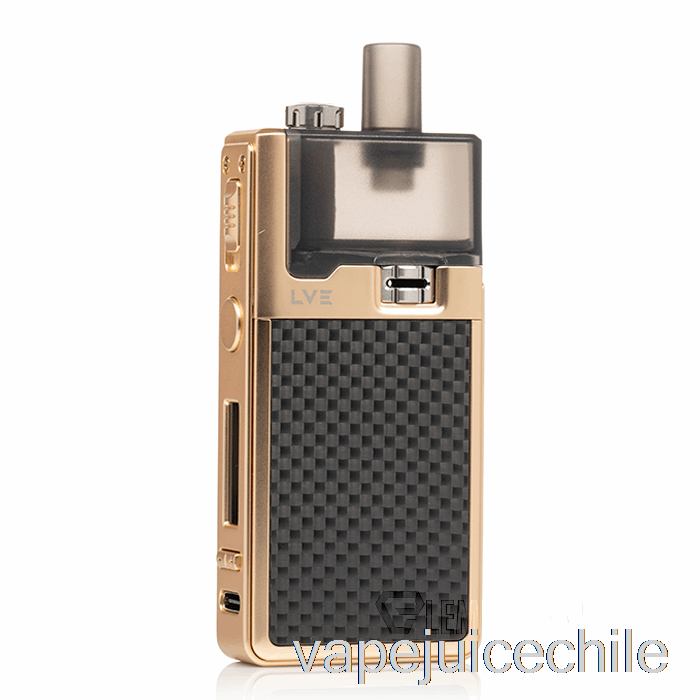Vape Vhile Lve Orion 2 40w Sistema Pod Carbono Texturizado / Dorado